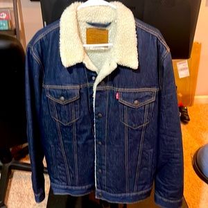 Levi’s Denim Trucker Jacket with Sherpa lining